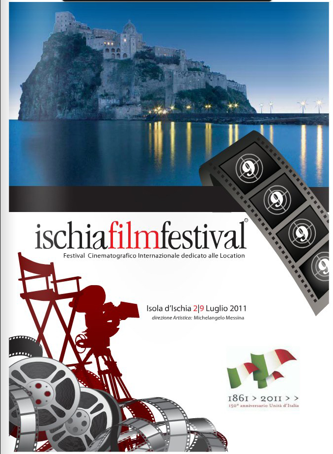 Copertina del ” Ischia Film Festival” per la campagna di comunicazione 